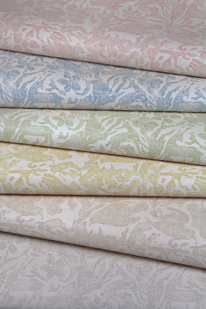 Antelope & Flower Wallpaper